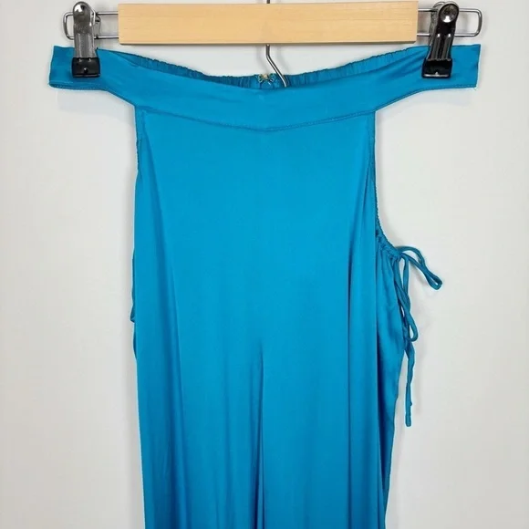 Camila Coelho Vicky Pant in Aqua Size S
